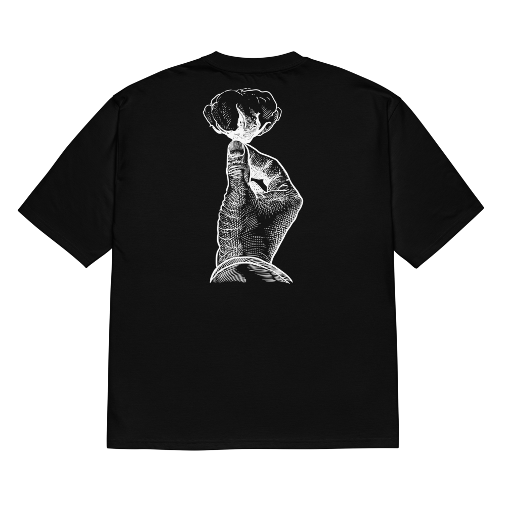 GOD MADE ME Oversized heavyweight t-shirt