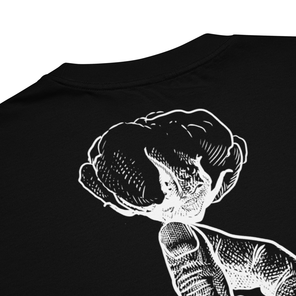GOD MADE ME Oversized heavyweight t-shirt