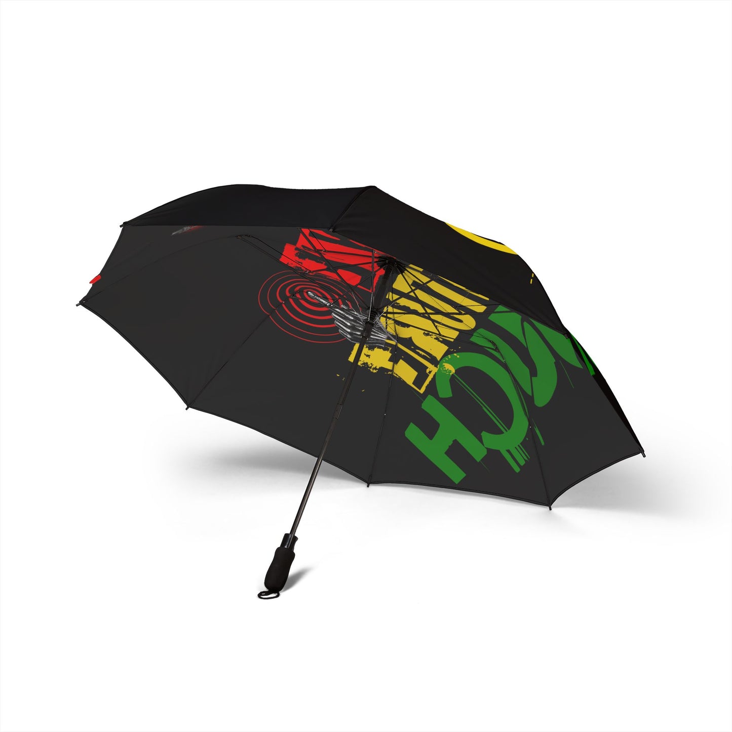 Culture Touch Foldable Umbrella — Semi-Automatic Compact Rain Parapluie