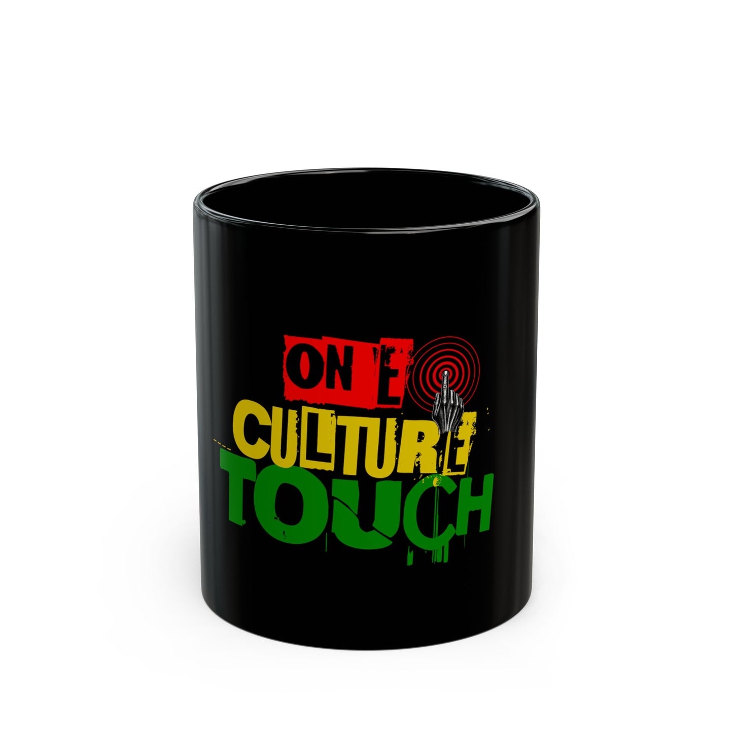 OneCultureTouch Mug — Reggae Vibes Black Coffee Cup